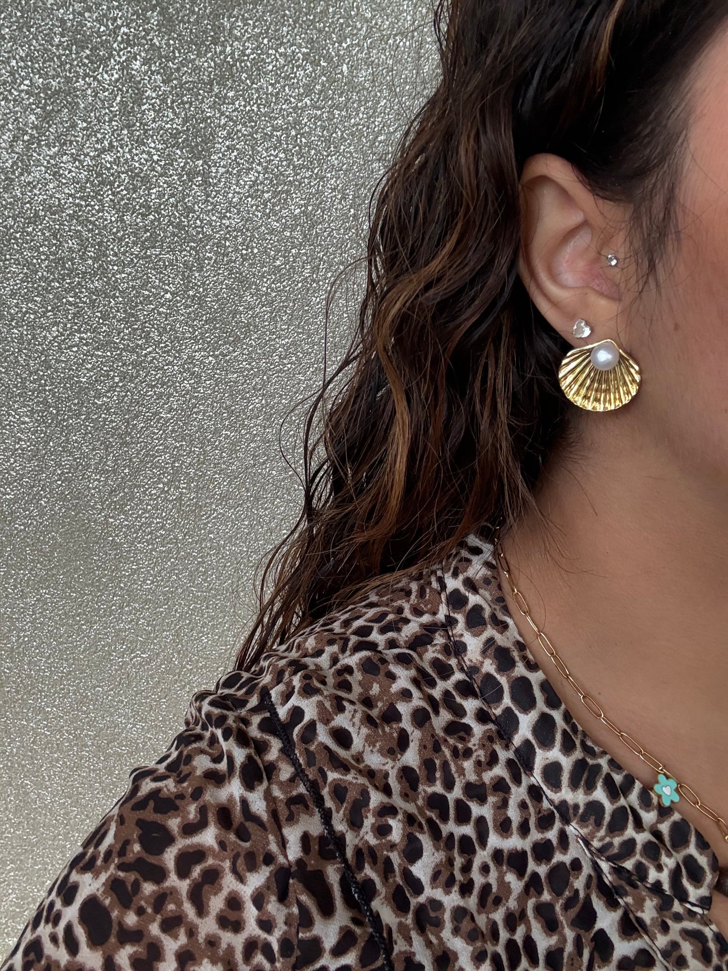 Boucles d’oreilles Coquillage Royal 👑🐚