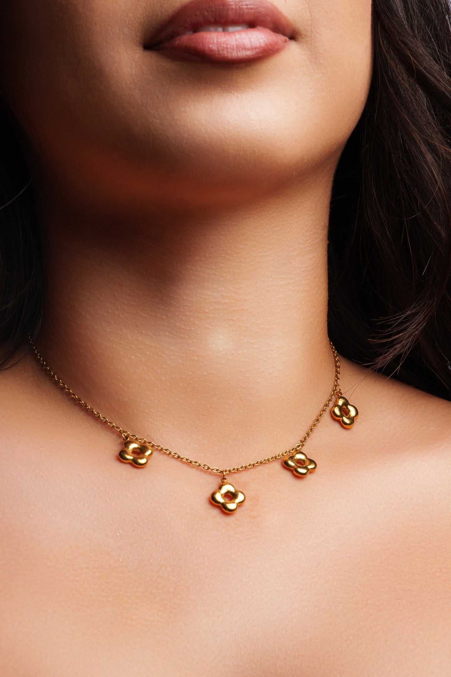 Collier Golden Bloom