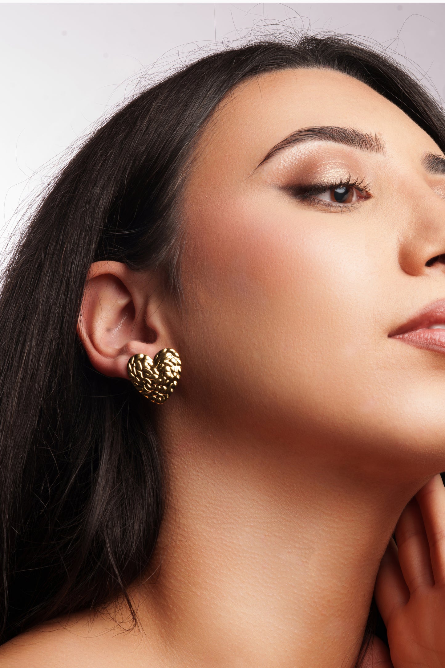 Boucles d'oreilles Amour infini