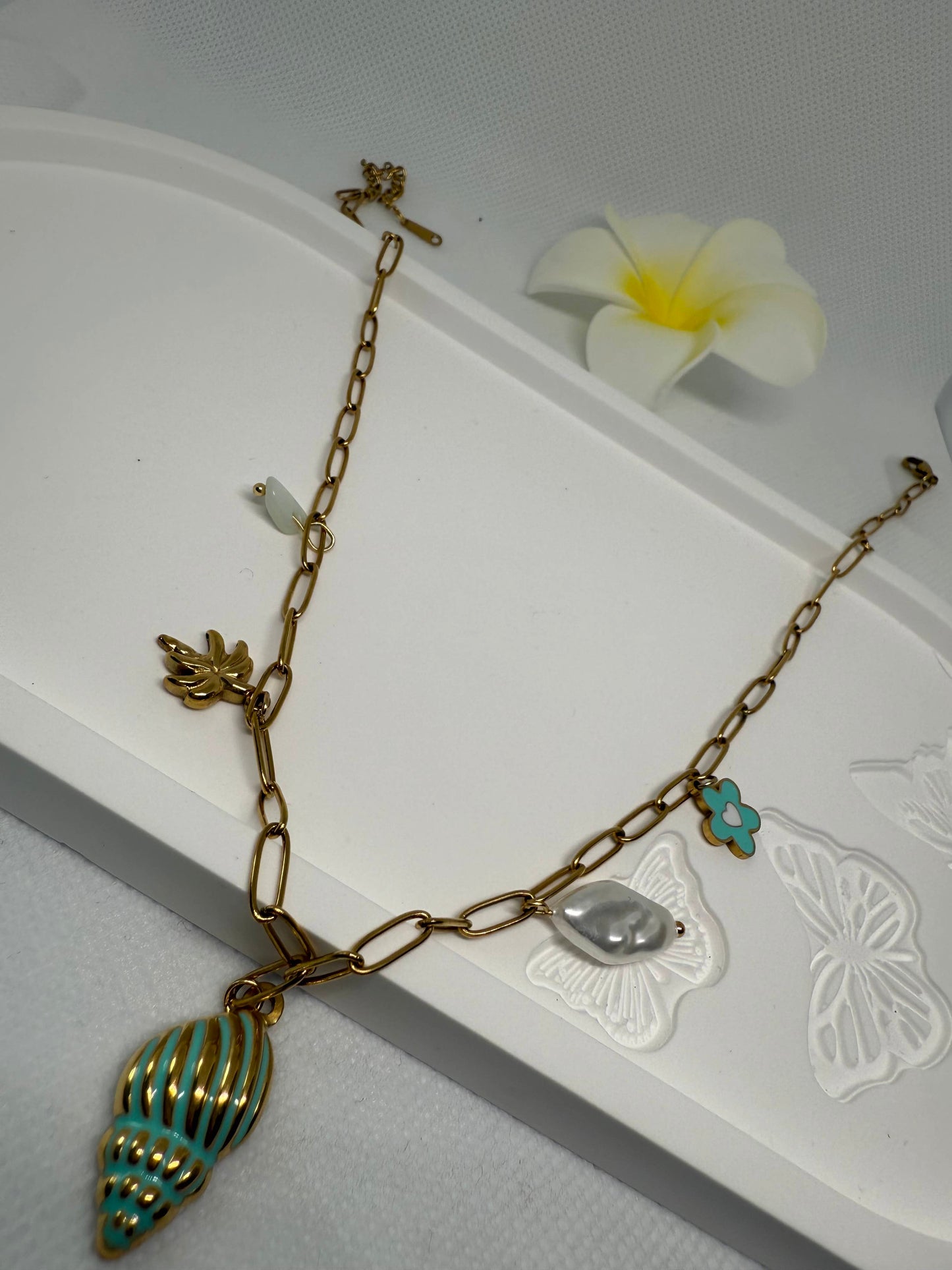 Collier Île Turquoise 🌴