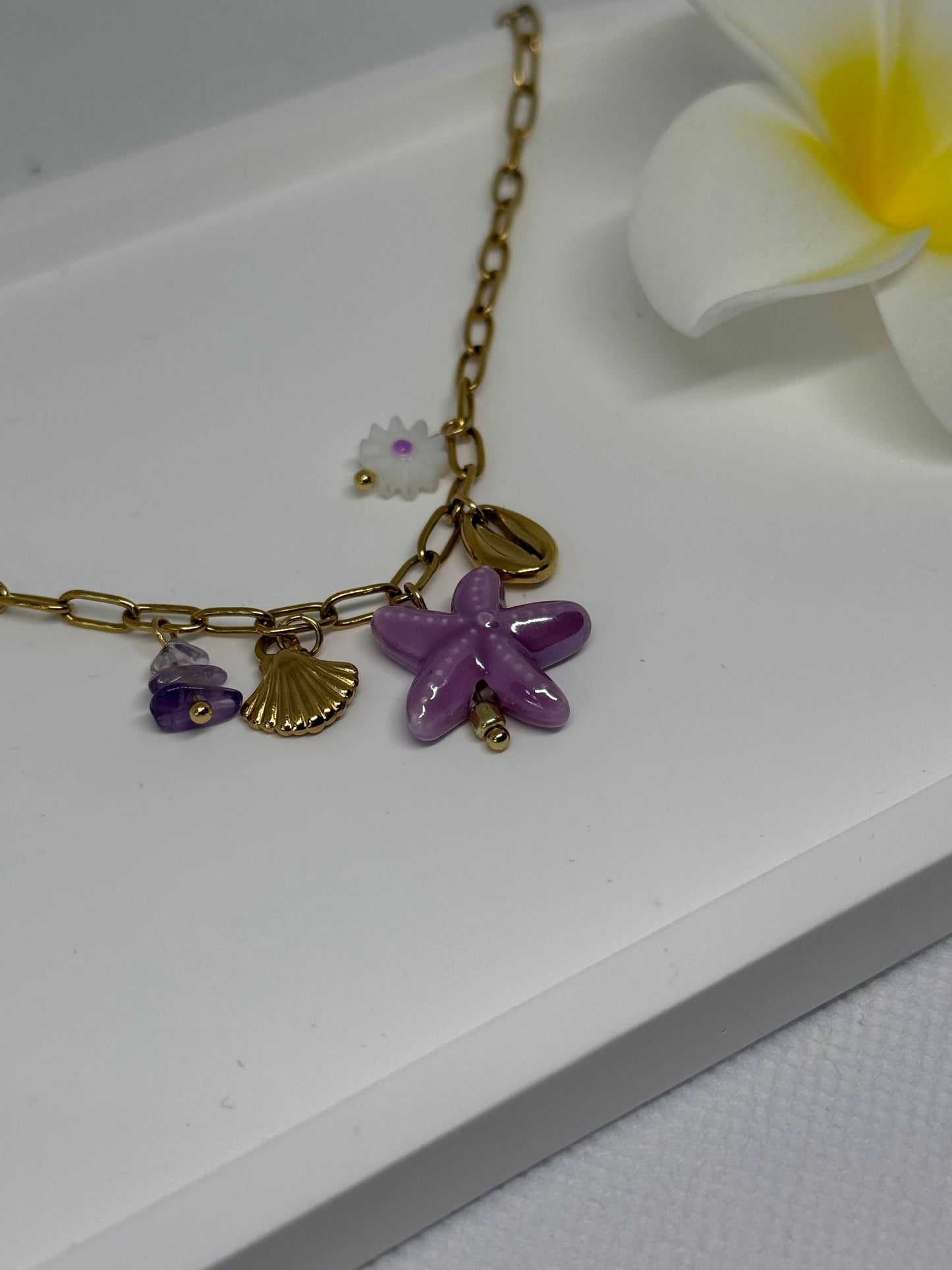 Bracelet Étoile Mauve ⭐💜