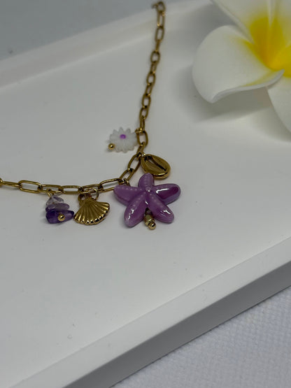 Bracelet Étoile Mauve ⭐💜