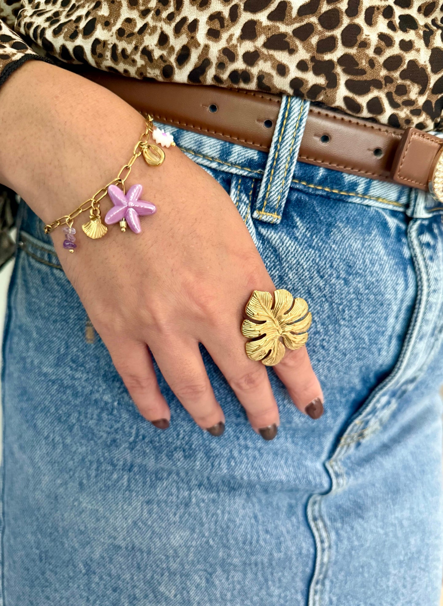 Bracelet Étoile Mauve ⭐💜