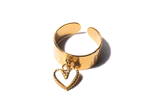 Bague Cœur d'Or