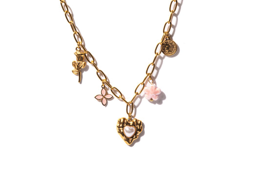 Collier Rosa Belle