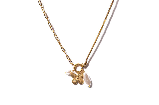Collier Papillon d’Automne