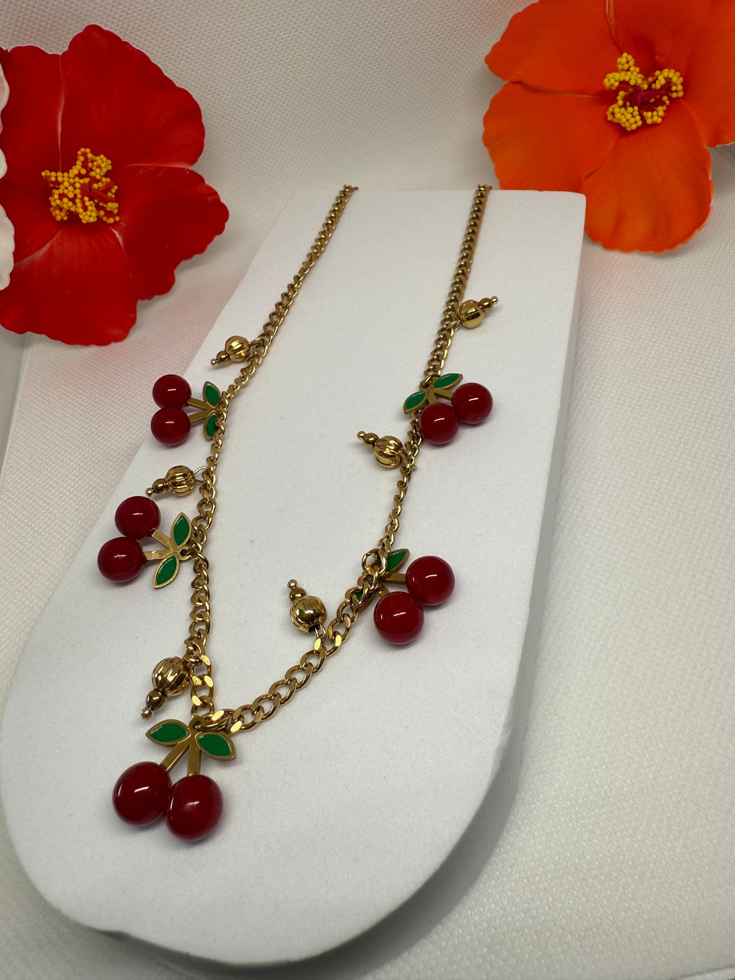 Collier Aloha Cherry 🌸