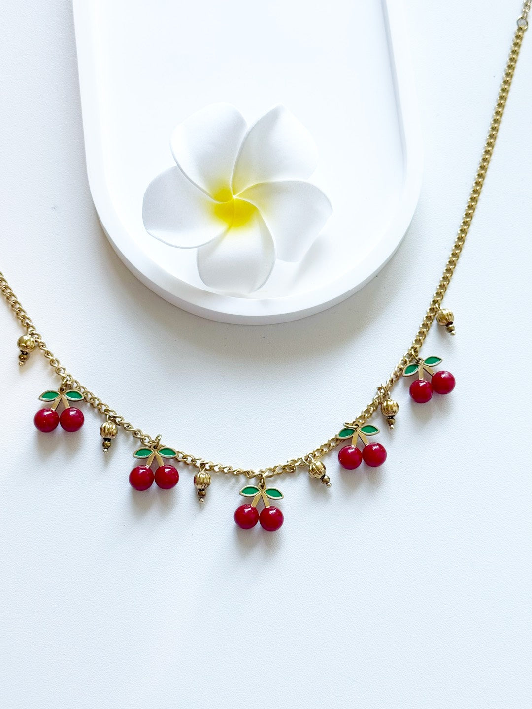 Collier Aloha Cherry 🌸