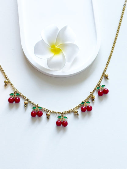 Collier Aloha Cherry 🌸
