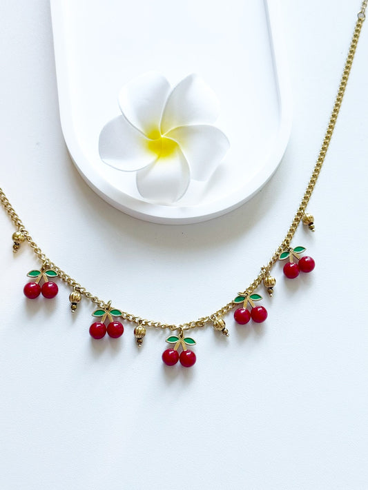 Collier Aloha Cherry 🌸