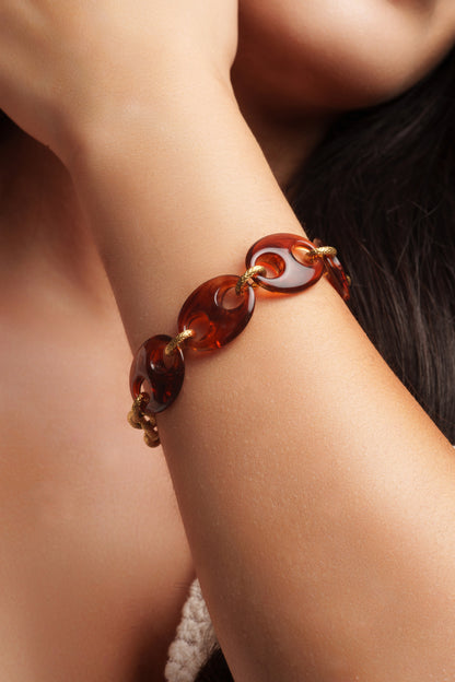Bracelets Ambre élégance