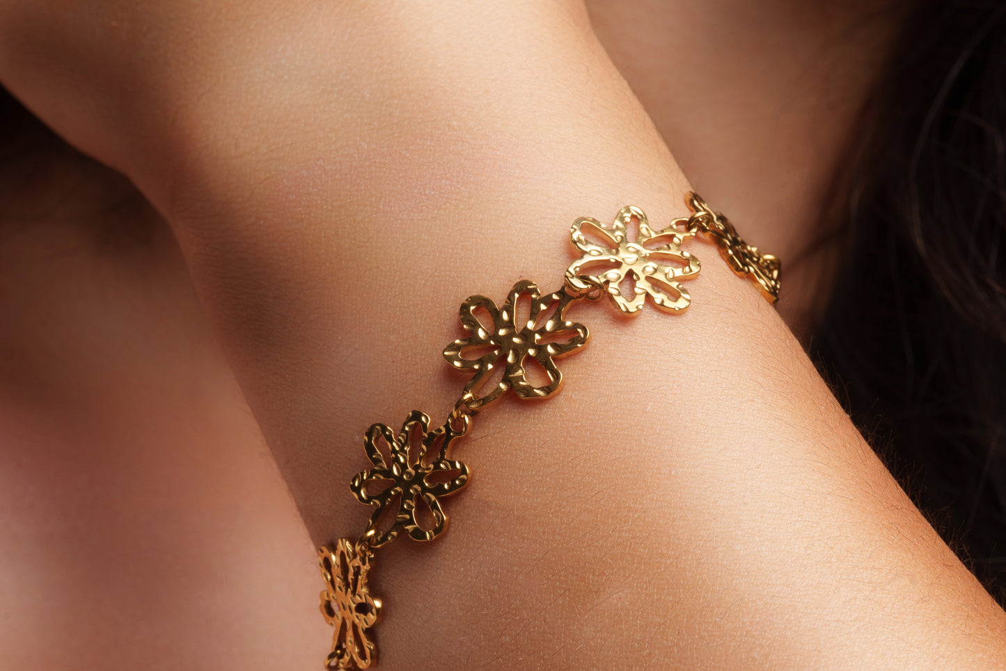 Bracelets Golden Bloom