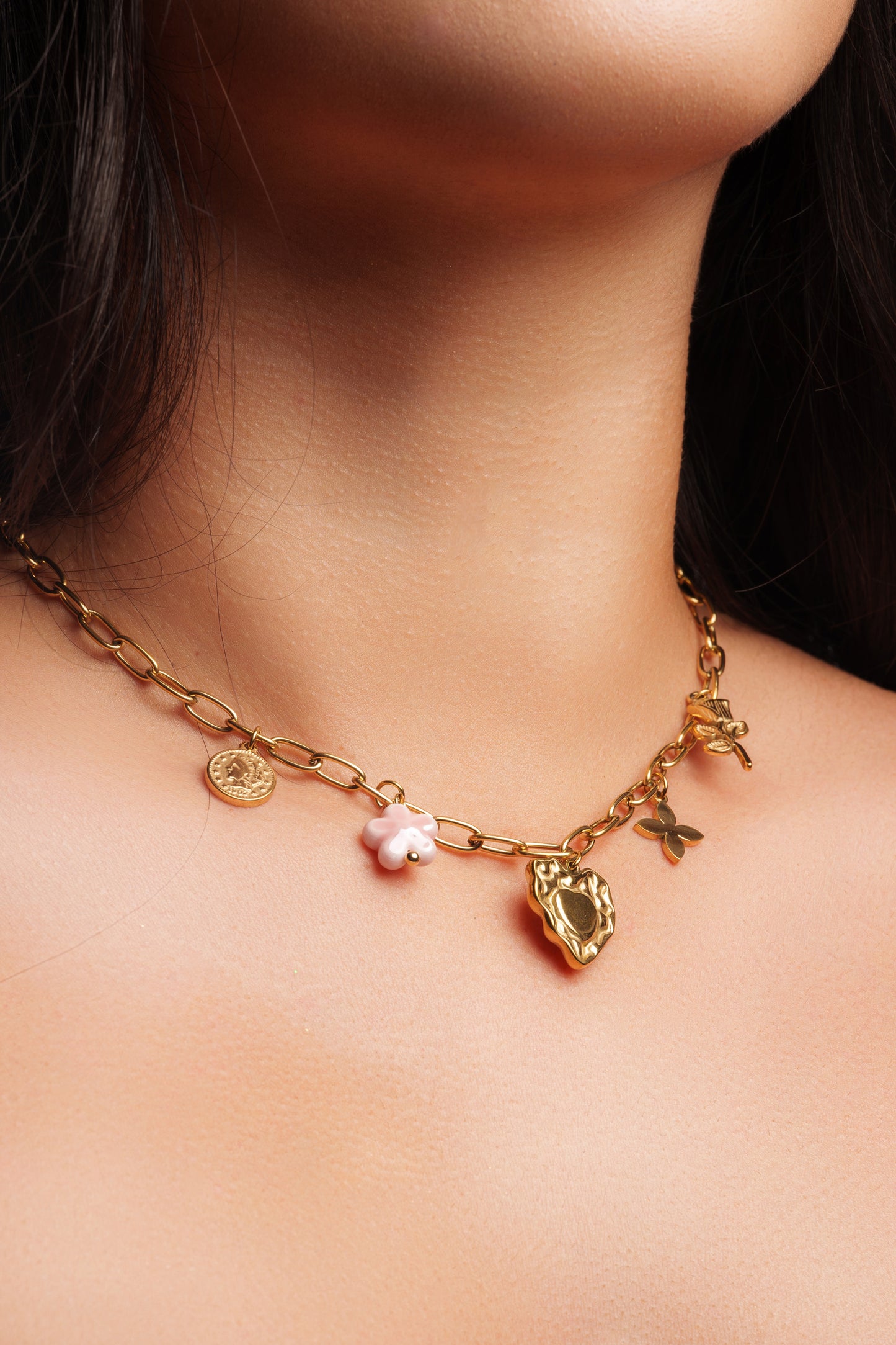 Collier Rosa Belle