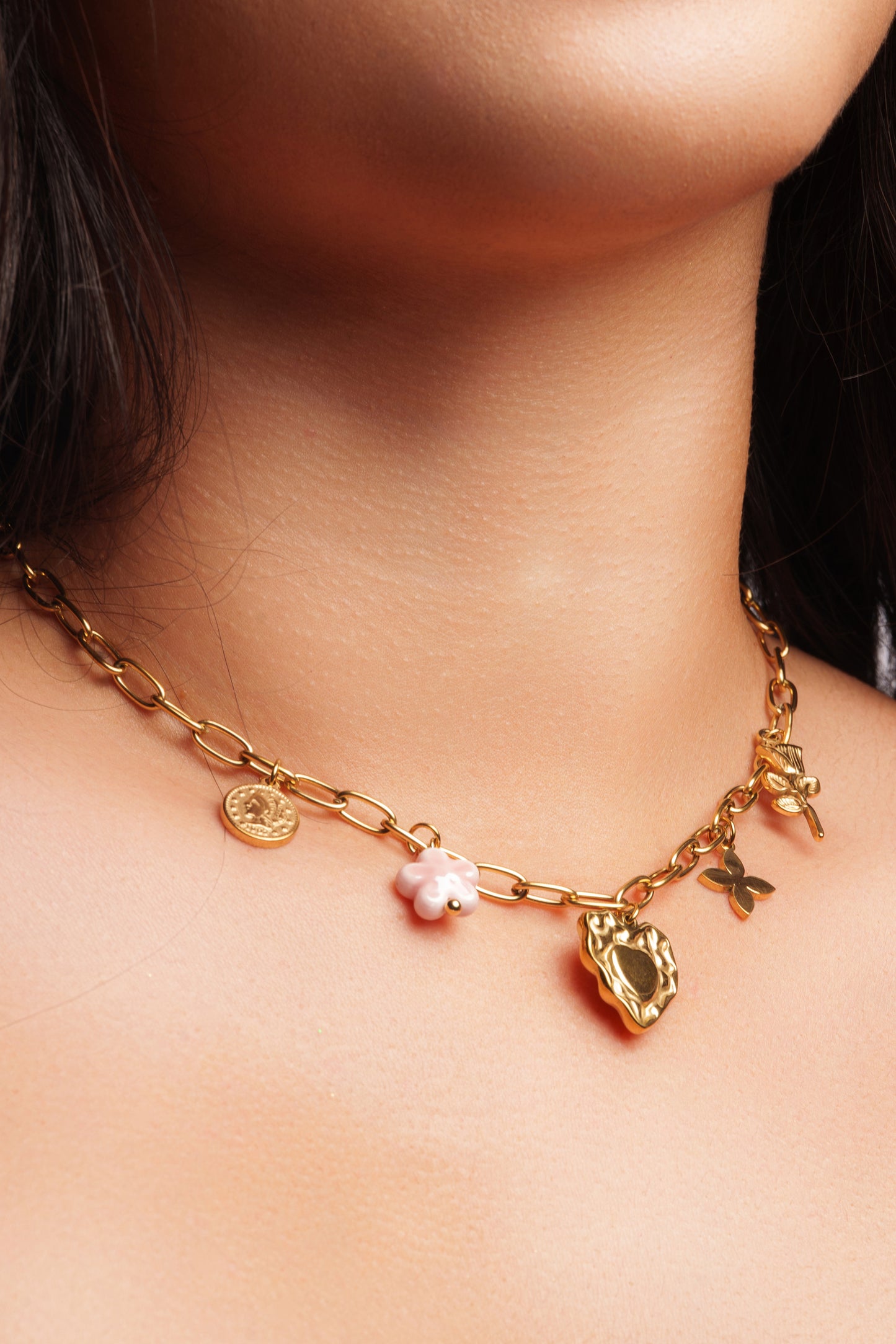Collier Rosa Belle
