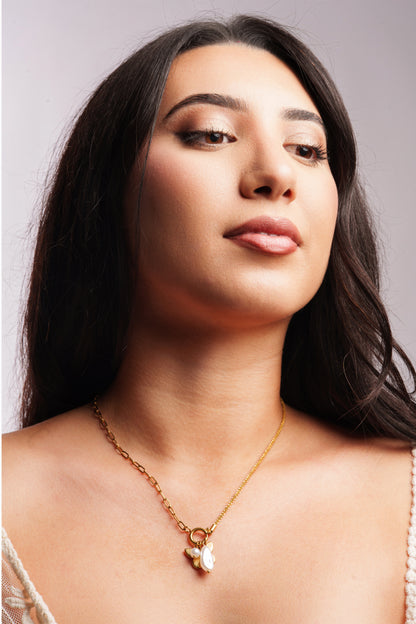 Collier Papillon d’Automne